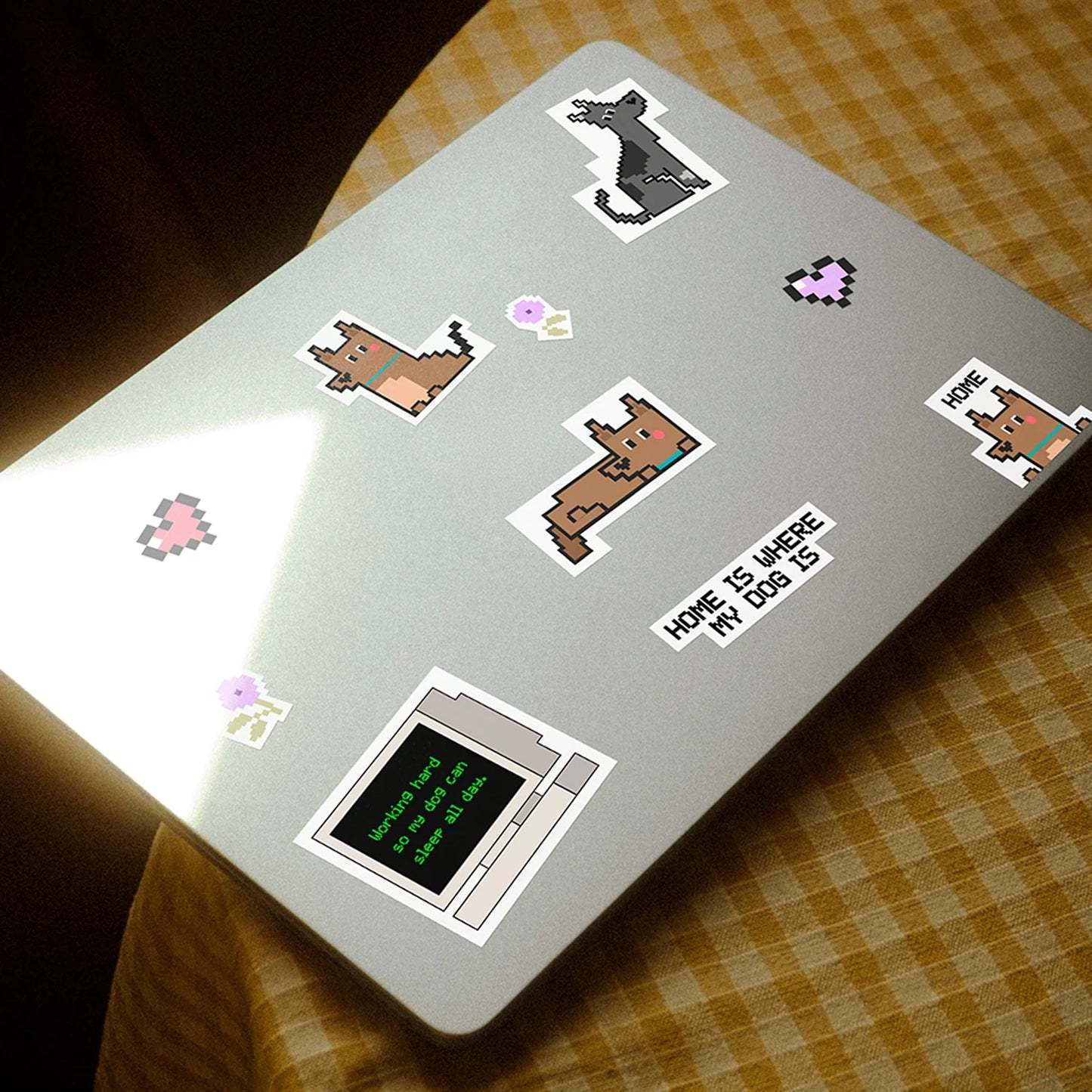 Dog Stickers - Set of 25 Stickers with Indie Dogs