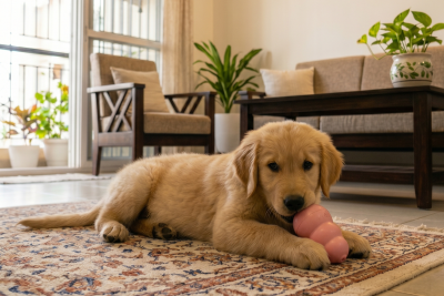 Chicken Chaukhani-Inspired Kong Recipe for Puppies!