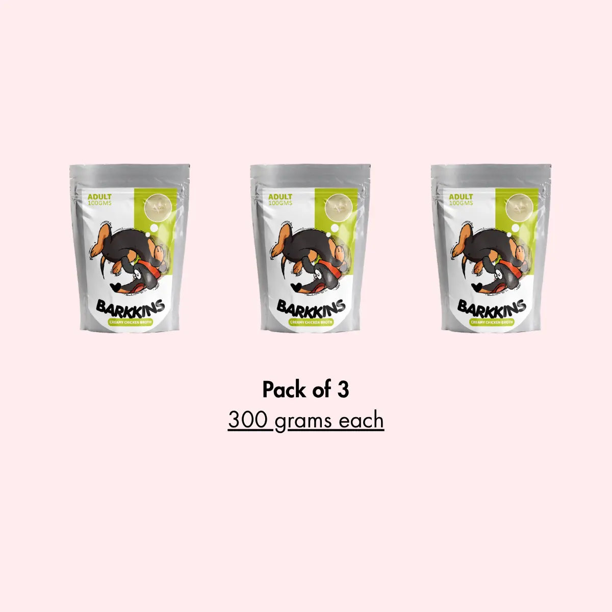 Creamy Chicken Broth for Dogs, Barkkins