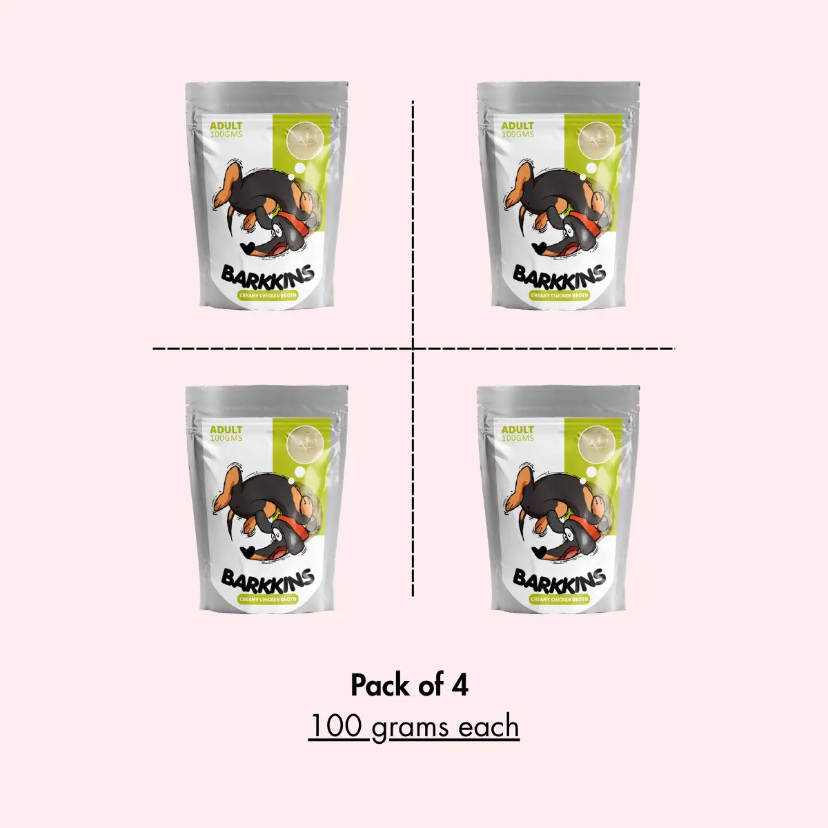 Creamy Chicken Broth for Dogs, Barkkins