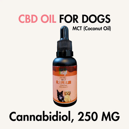 CBD Oil for Dogs 250 MG, 30 ml (MCT base)