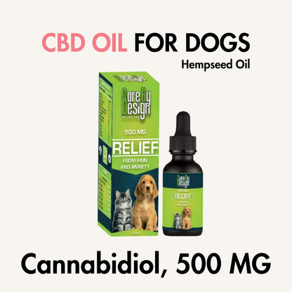 CBD Oil for Dogs, 30 ml (Hemp base)