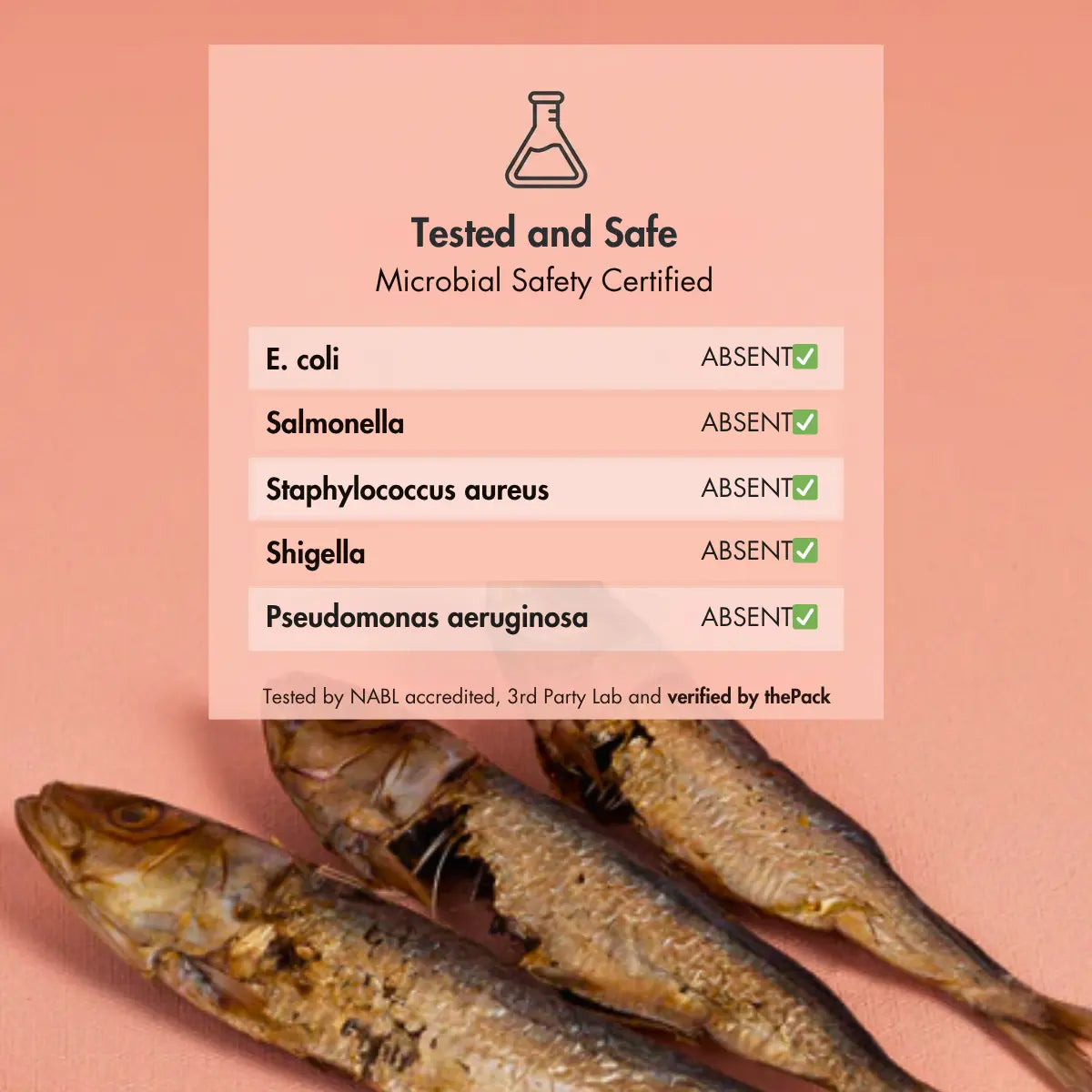 Dehydrated Sardines for Dogs, 70 gm