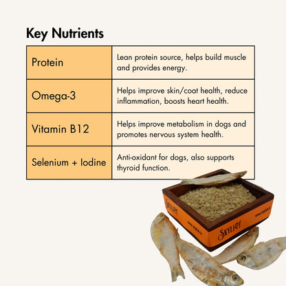 Dehydrated Anchovy Powder for Dogs, 50 gm