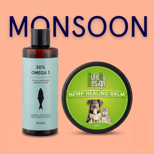 Honst Omega-3 Sardine Fish Oil + Hemp Balm, Cure By Design