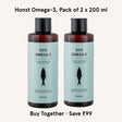Honst 30% Omega 3 Sardine Fish Oil for Dogs, Pack of 2