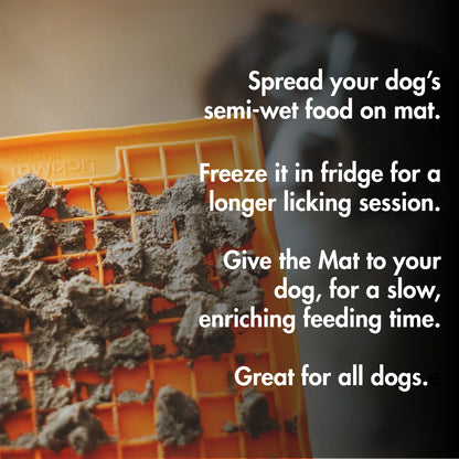Licki Mat Playdate, Slow Feeder for Dogs