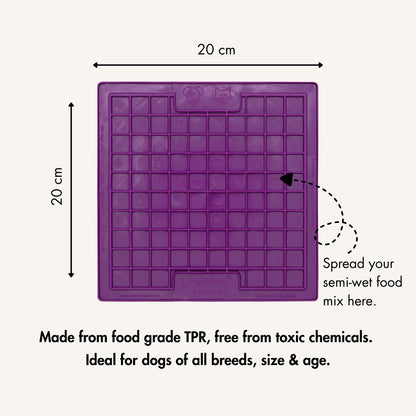 Licki Mat Playdate, Slow Feeder for Dogs