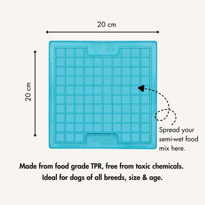 Licki Mat Playdate, Slow Feeder for Dogs