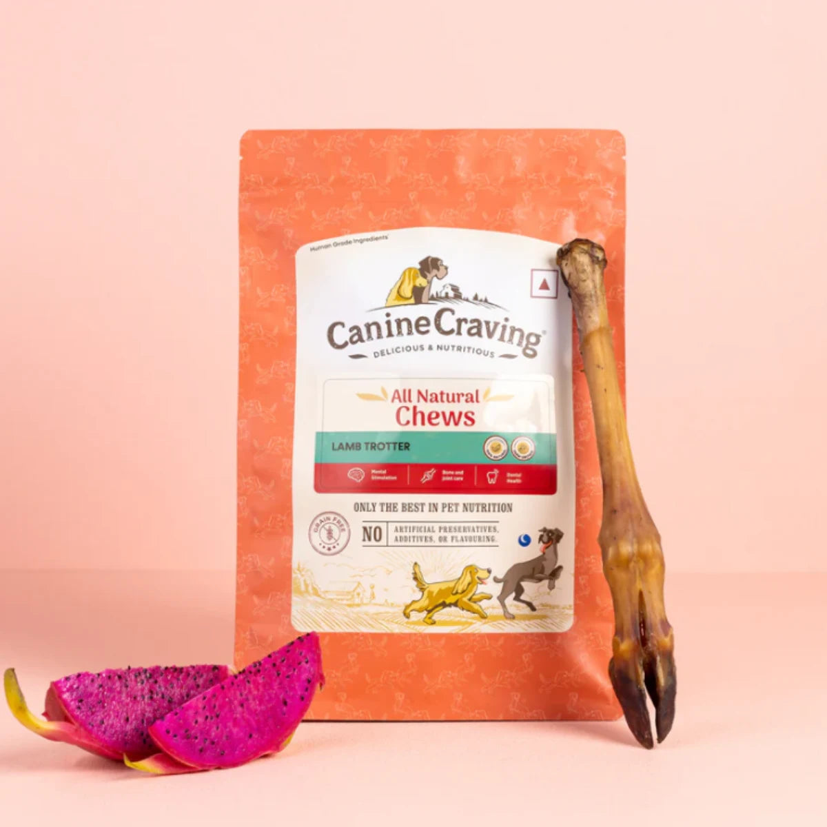 Dehydrated Lamb Trotter for Dogs, 70 g