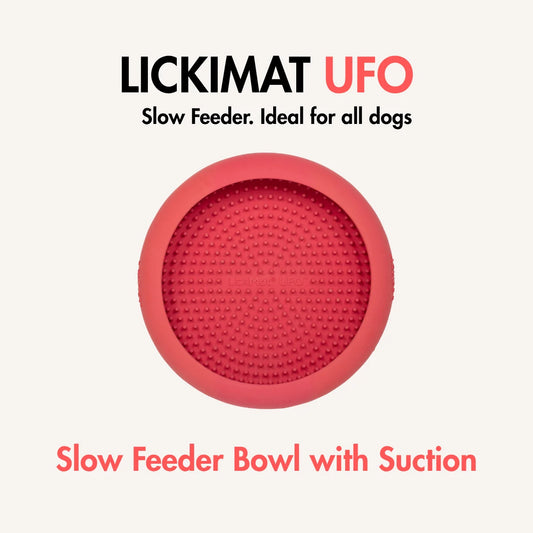 LickiMat UFO, Slow Feeder Bowl for Dogs