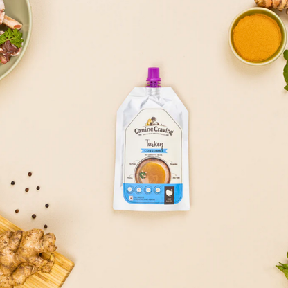 Turkey Bone Broth for Dogs, Canine Craving (150ml)