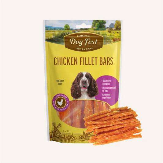 Chicken Fillet Bars, Dog Fest
