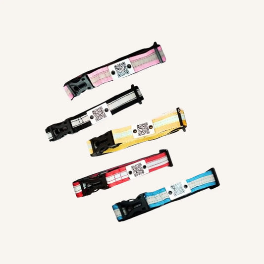 Reflective Collars with QR