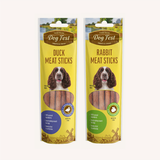 Duck & Rabbit Meat Sticks, 45 gm x 2 Packets