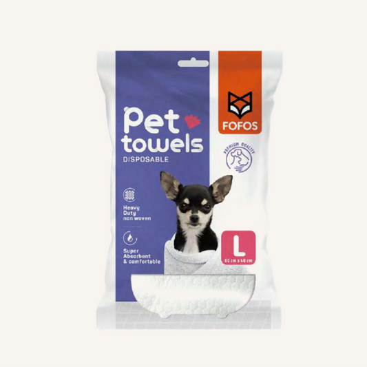 Disposable Dog Towel (Large), FOFOS