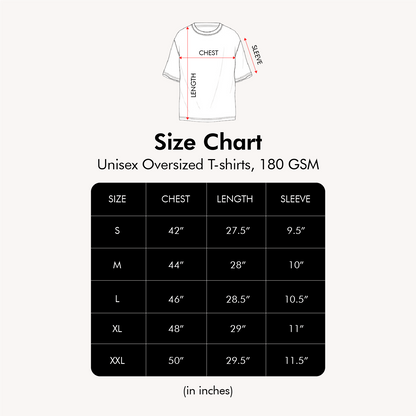 Home - Lavender, Oversized Tshirt, 180GSM